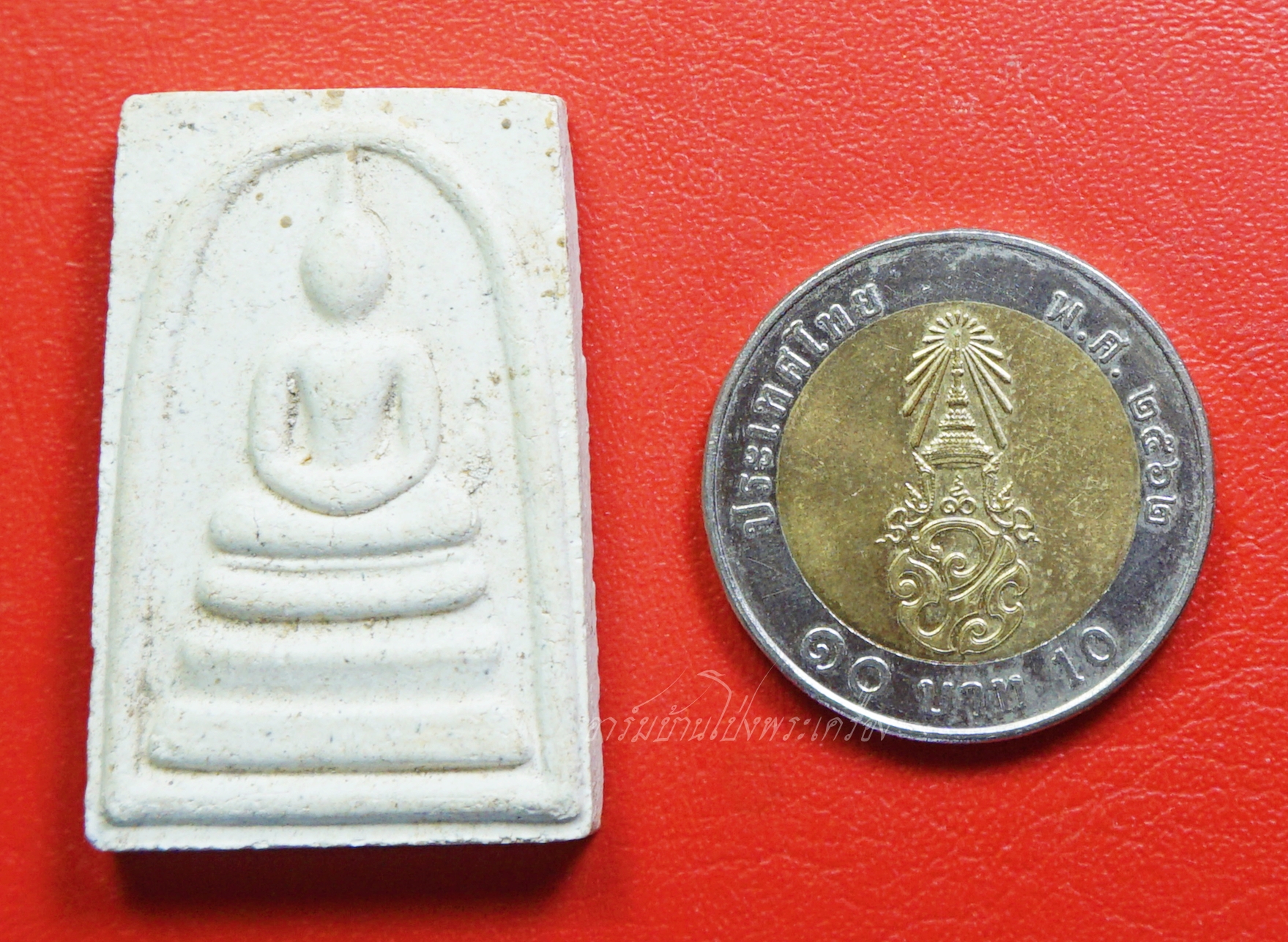 สมเด็จ วัดบ้านฆ้อง หลังปั๊มตรายาง(องค์ที่1)