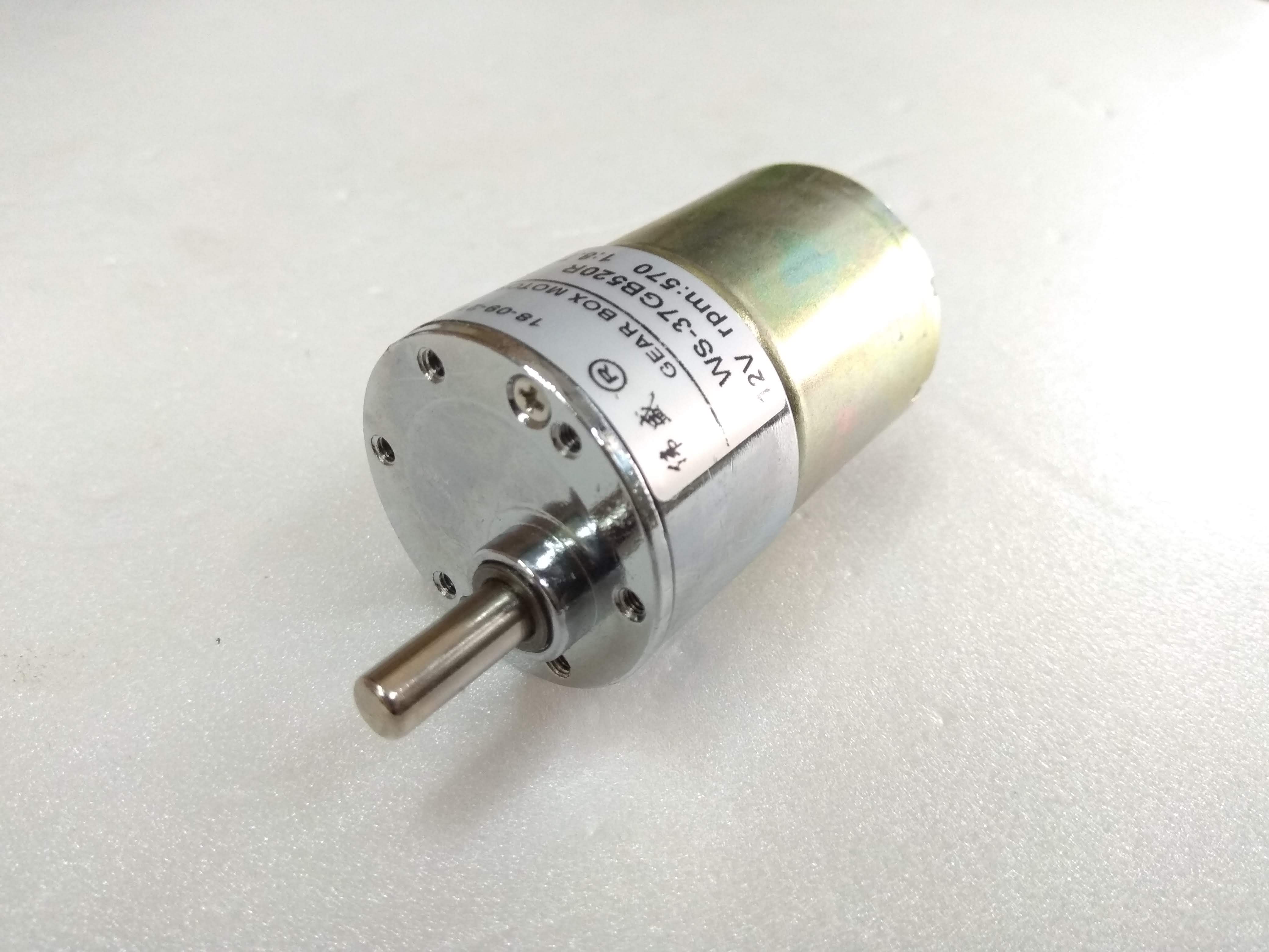 Motor dc12v model 37GA520 **แกนเยื้อง