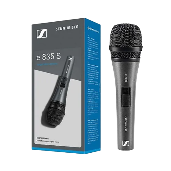 Sennheiser E-835S ไมโครโฟน * รุ่นมีสวิทช์ *