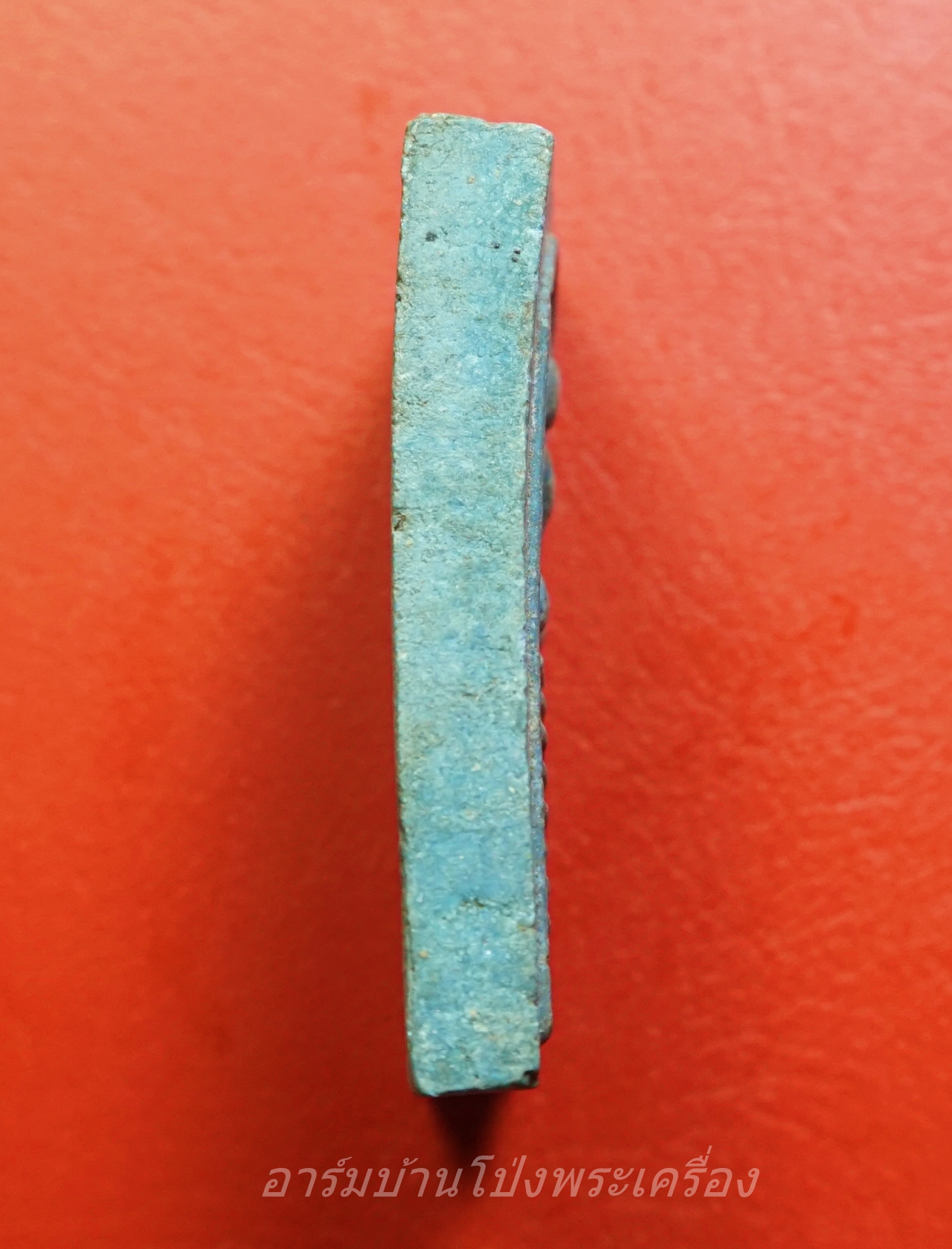 พระสมเด็จ วัดดอนเมือง รุ่นสร้างพระเจดีย์ พิมพ์เก้าชั้น เนื้อผงสีฟ้า(องค์ที่1)