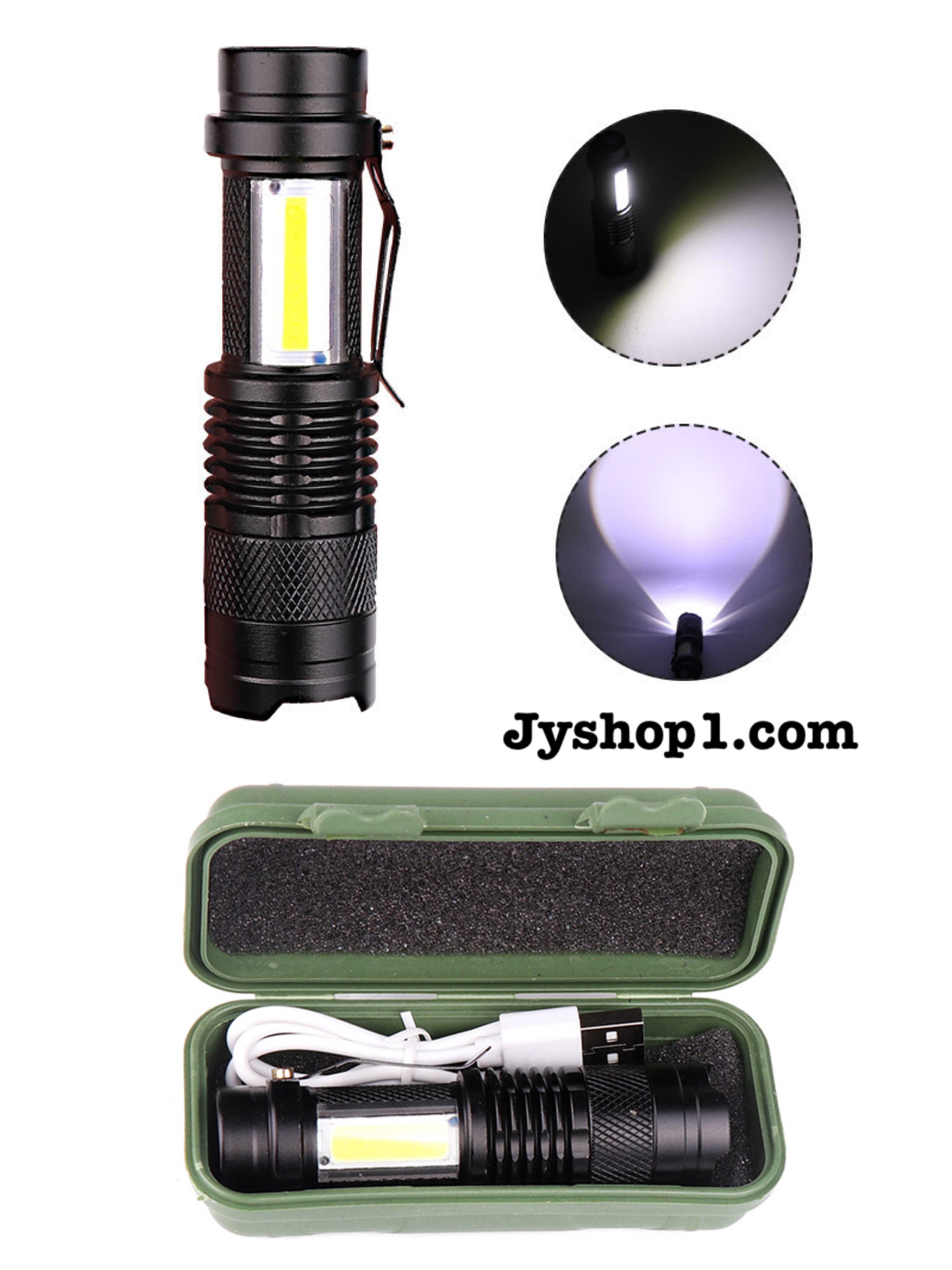 ไฟฉาย ไฟฉายแรงสูง ไฟฉายชาร์จ USB Raypal Apl-533 พร้อมส่ง ราคาถูก