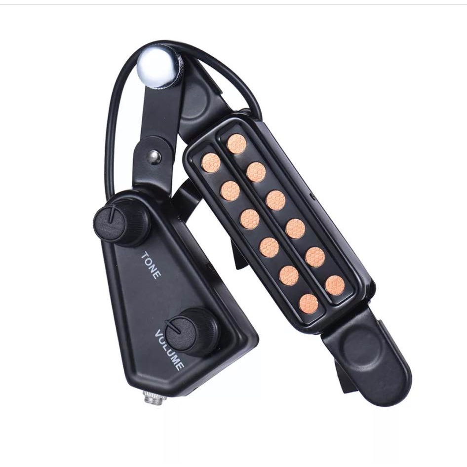 ปิ๊คอัพกีต้าร์โปร่ง P -012 แบบไม่ต้องเจาะกีตาร์