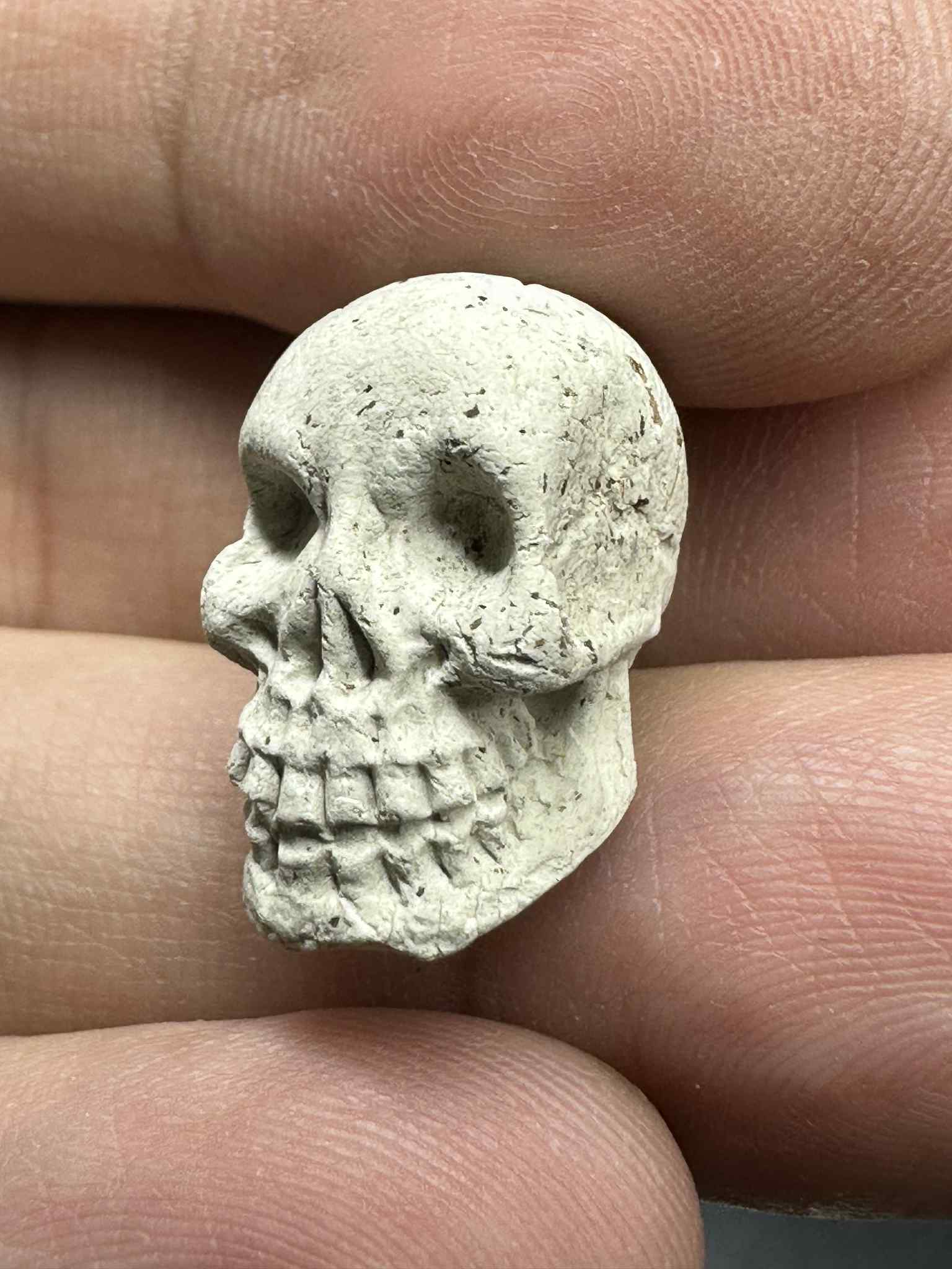 39.หัวกะโหลกผงผี "พรายโคตรเฮง" อ.อู๊ด สำนักพยัคฆ์ หน้าทอง สงขลา พ.ศ.2567