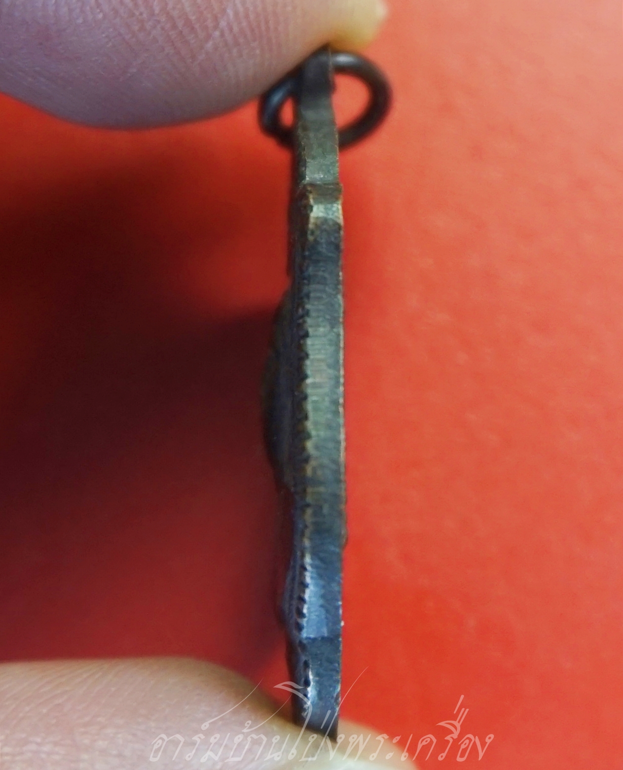 หลวงพ่อสำเนียง อยู่สถาพร วัดเวฬุวนาราม ปี๒๕๒๐ เนื้อทองแดงรมดำ(องค์ที่1)