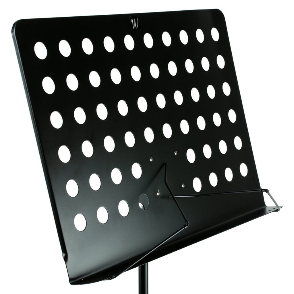 ขาตั้งโน๊ต (PJ-02) สแตนโน๊ต ขาวางโน็ต สีดำ แผ่นวางโน๊ตใหญ่ วางเล่มได้ ปรับระดับความสูงได้