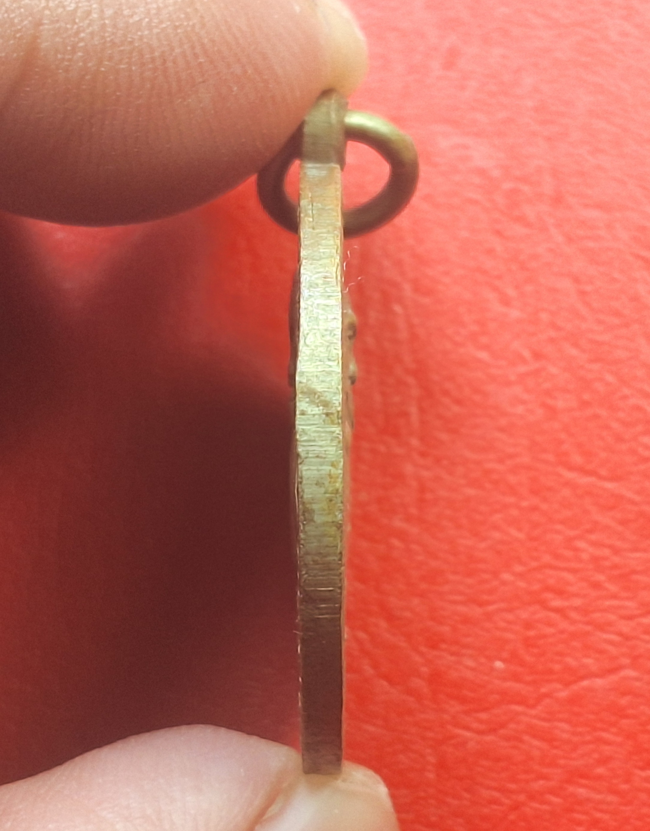 หลวงพ่อง้วน หลัง หลวงปู่หนู วัดบ้านซ่อง ที่ระลึกทำบุญอายุ๘๔ปี ปี๒๕๑๐ เนื้ออัลปาก้า บล๊อกนิยม(องค์ที่1)