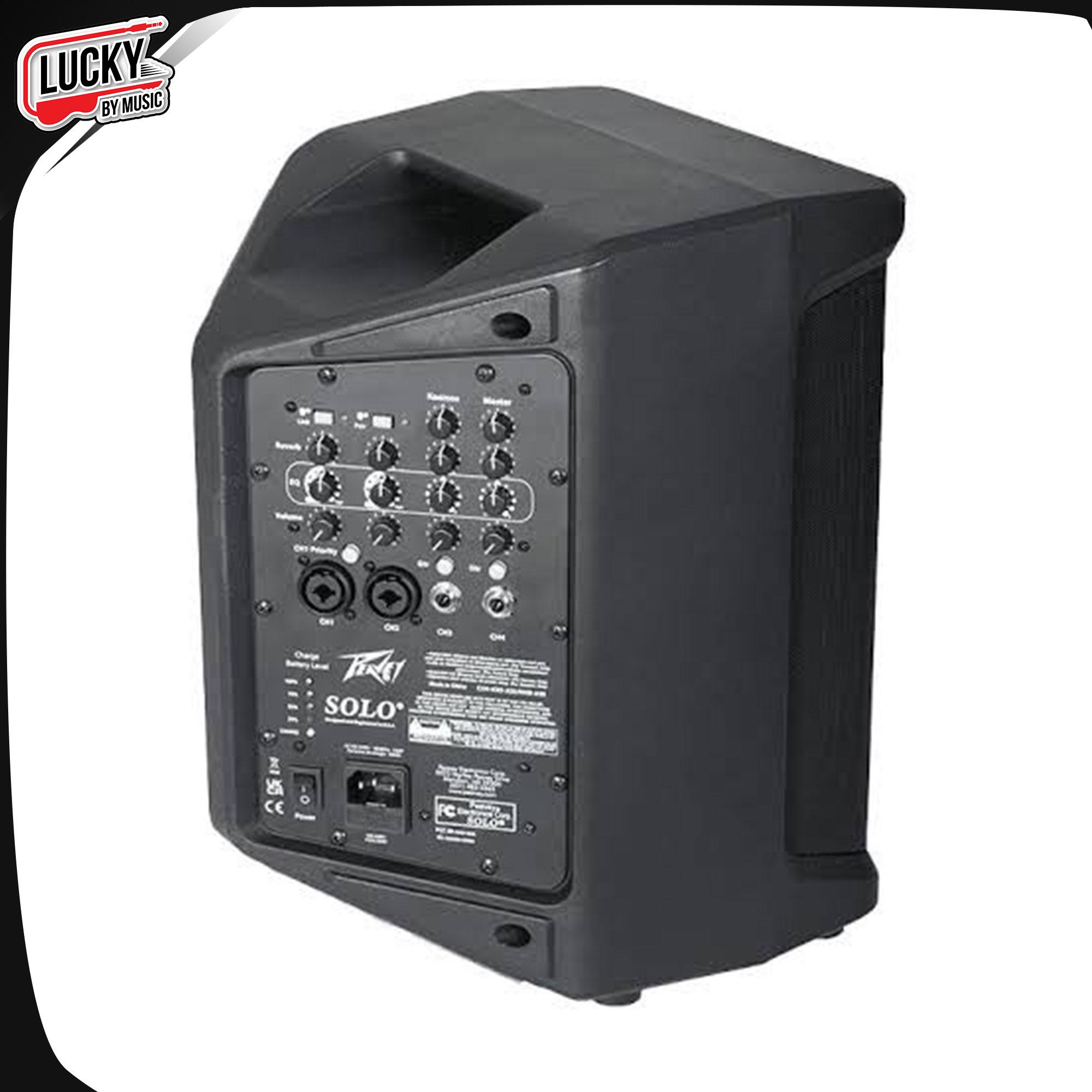 Pevey Solo Portable PA ตู้แอมป์ มีแบตในตัว ตู้อเนกประสงค์ ลำโพงพกพา