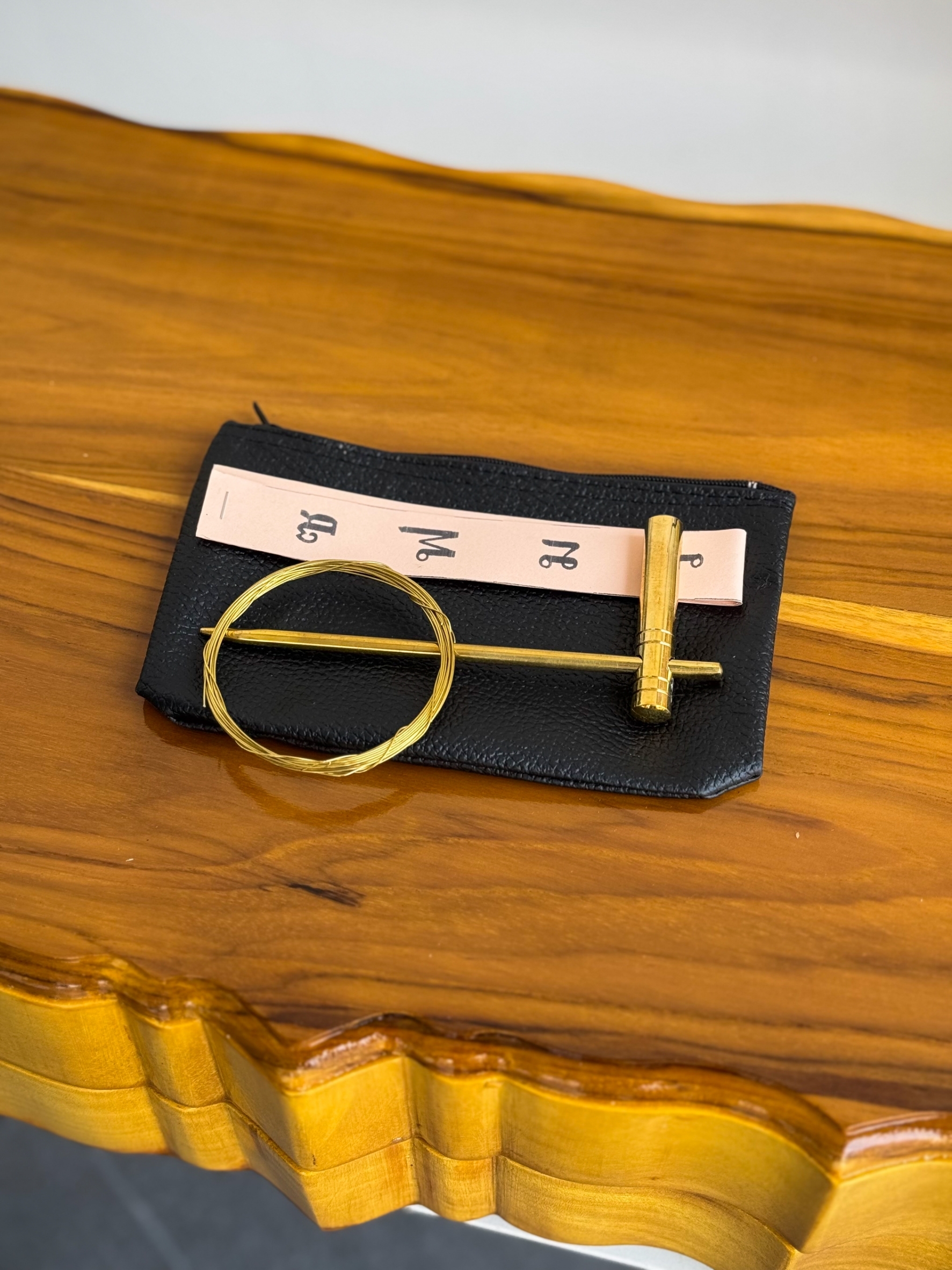 ขิมผีเสื้อไม้ขนุน ขิม ทำจากไม้ขนุน 100% พร้อมไม้ตี / อุปกรณครบเซ็ต