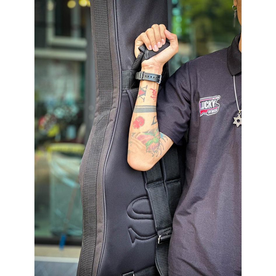 (พร้อมส่ง!🚚) Strom ซอฟเคสเบส กระเป๋าเบส บุฟองน้ำหนา กันกระแทกอย่างดี มีสายรัดคอ ทนทาน พกพาสะดวก ผ้าอย่างดี