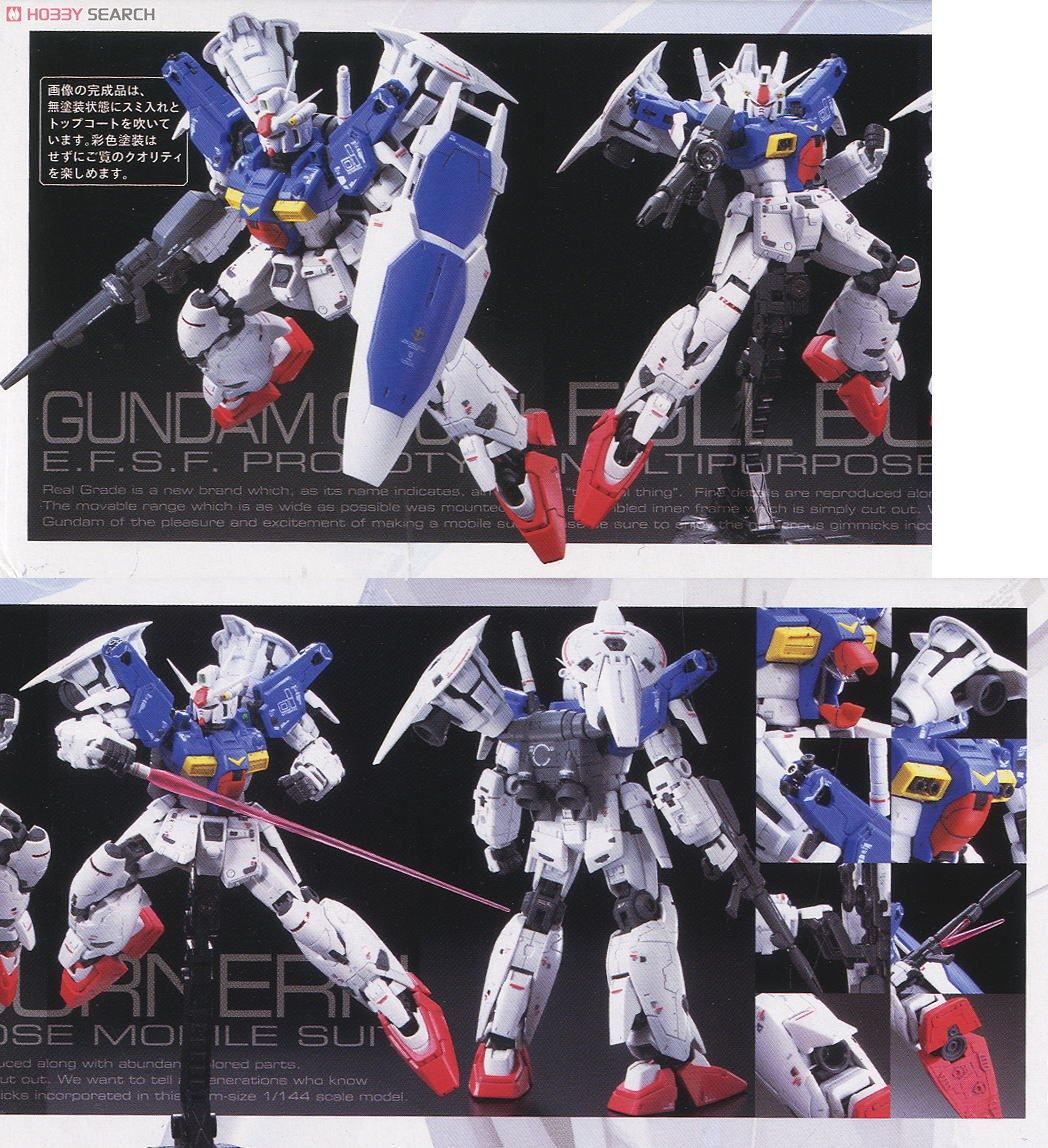 (Bandai) RG1/144 RX-78 GP01Fb Gundam GP01 Full Vernian