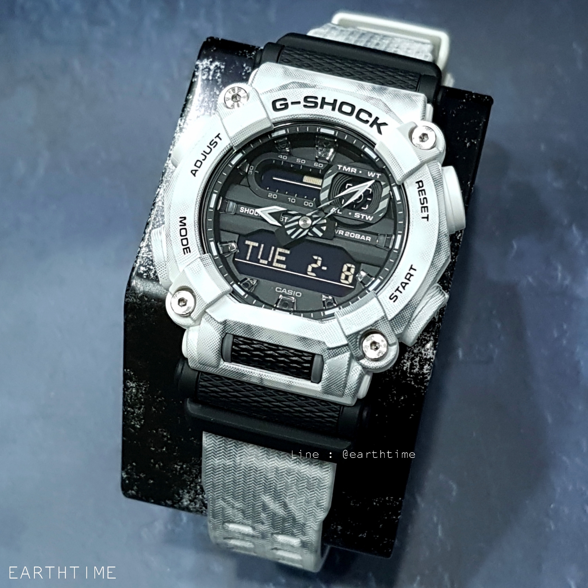 G-Shock GA-900GC-7A l Grunge Snow Camo Series l ของใหม่แท้100%