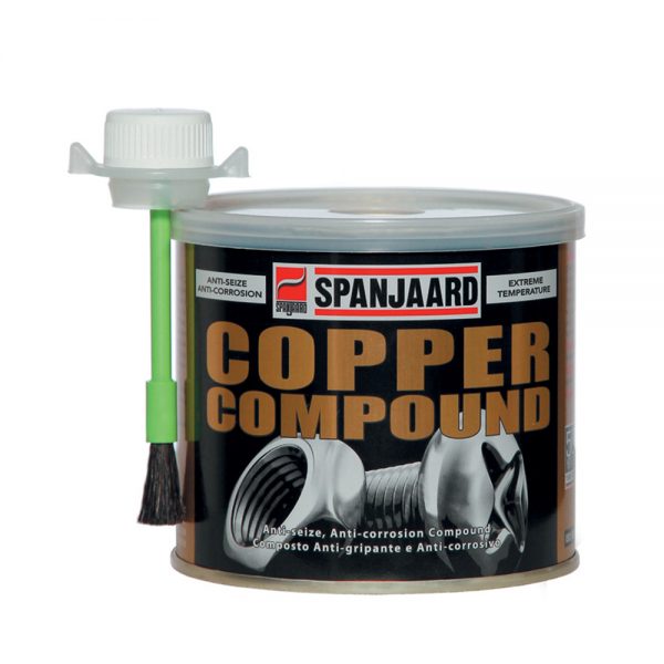 Spanjaard COPPER COMPOUN (ชนิดทา ) น้ำยาanti size ทาป้องกันการยึดติดป้องกันการกัดกร่อน มีส่วนผสมทองแดง (อุณหภูมิสูงสุดถึง 1100 C.)