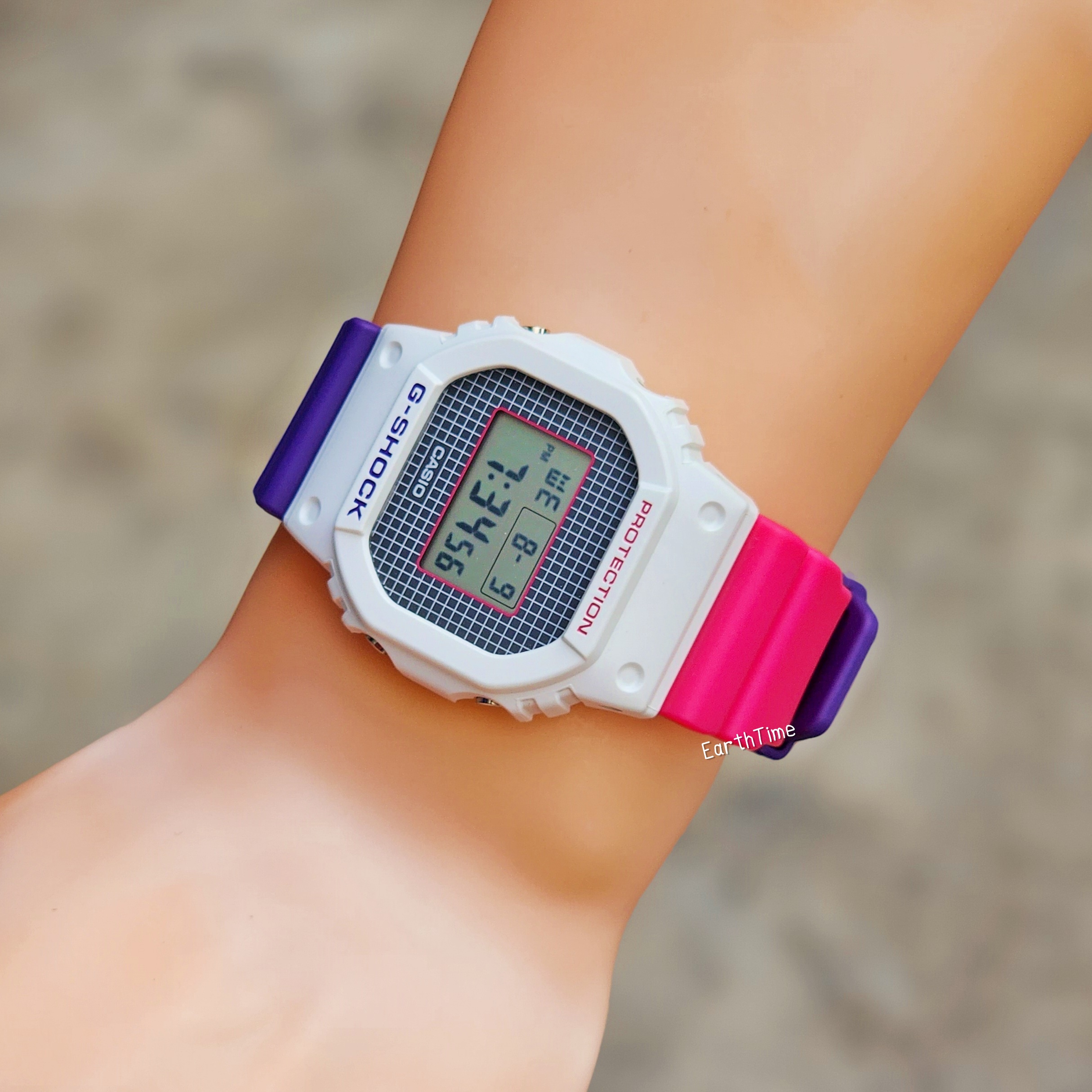 G-Shock Purple-Pink Throwback 1990s Series ของใหม่แท้100% DW-5600THB-7