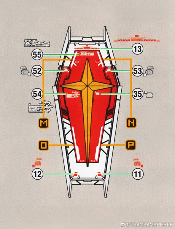 Water Decal 019 RG1/144 Sword Impulse Gundam ยี่ห่อ TRS-Decal