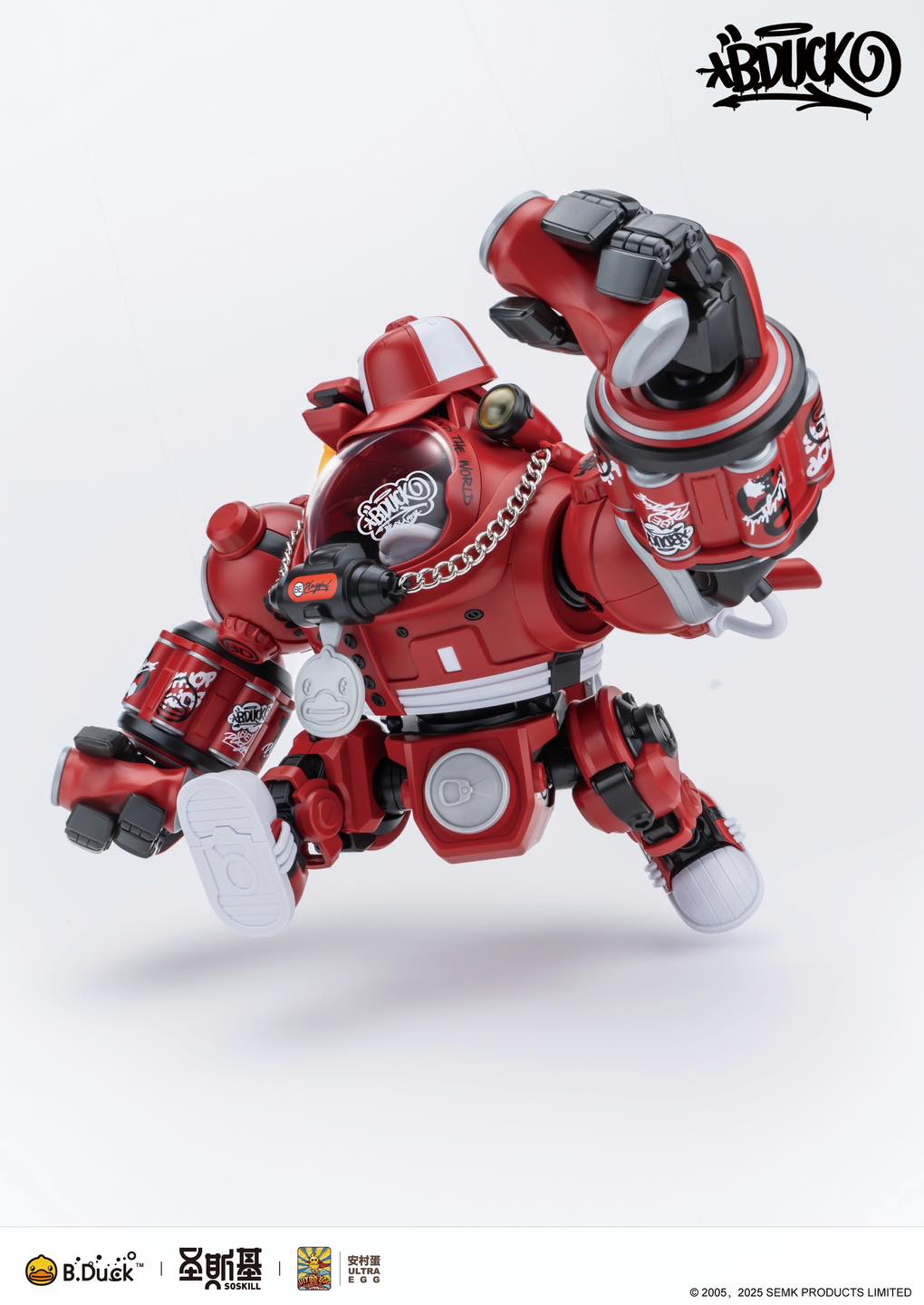 Preorder (SOSKILL) B.Duck HIPHOP DUCK