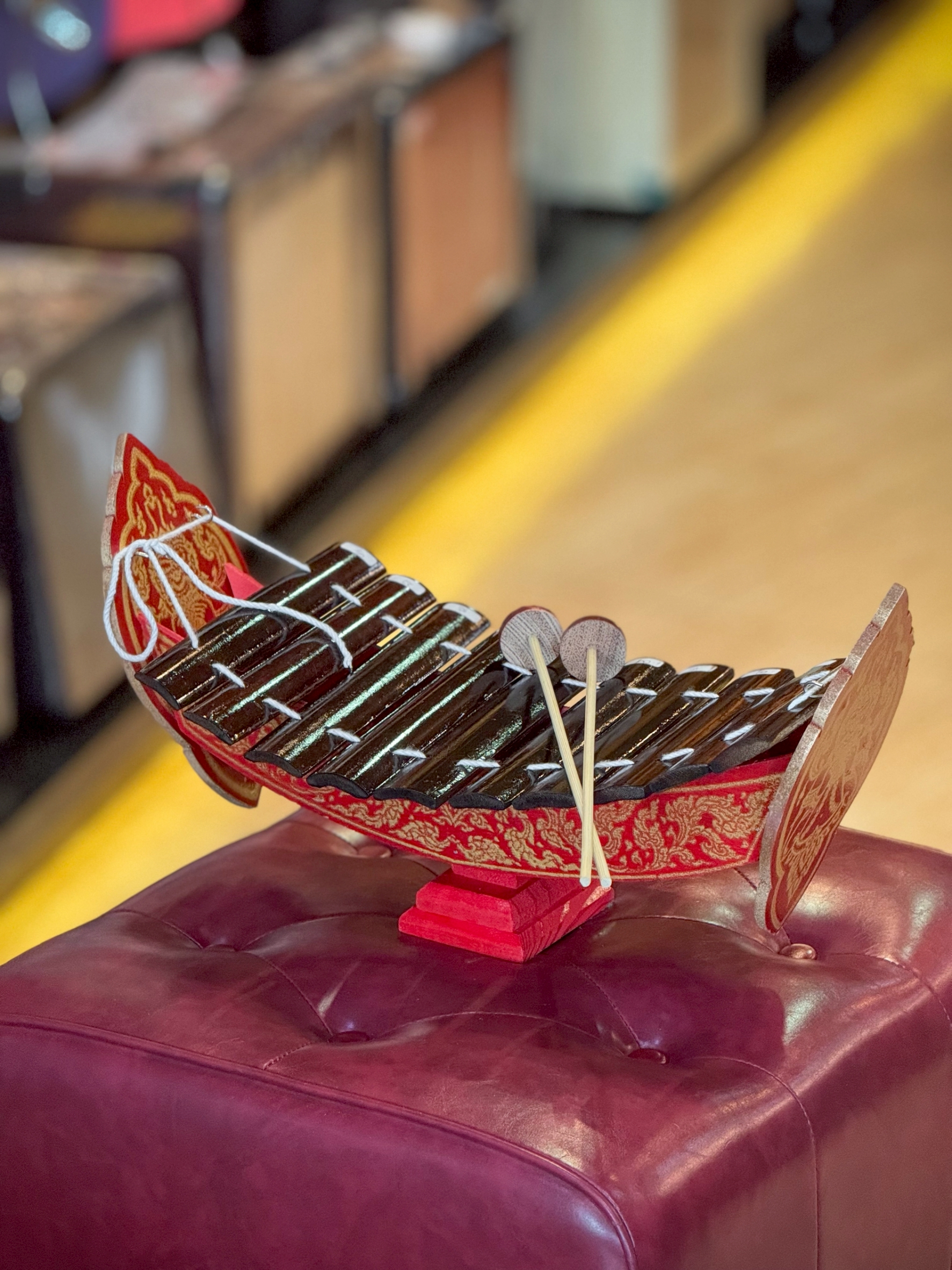 ระนาดเอก สำหรับเด็ก ลูกระนาด 10 ราง ทำจากไม้จริง ระนาด พร้อมไม้ตี ระนาด ระนาดสำหรับเด็ก เลือกสีได้ ใช้งานได้จริง