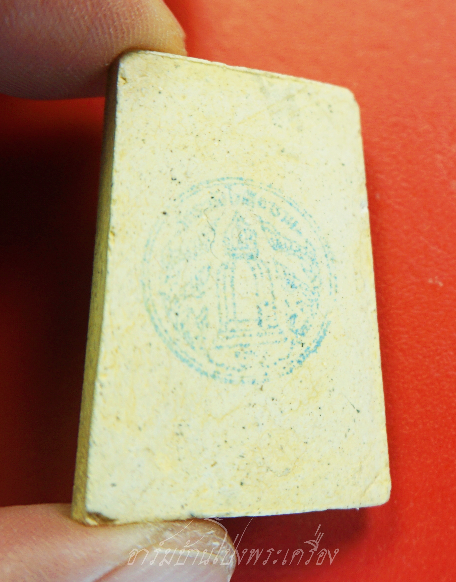 พระสมเด็จ วัดระฆังโฆษิตาราม รุ่น มี-เฮง-รวย ปี๒๕๕๒ ด้านหน้าปั๊มโค๊ตระฆัง ด้านหลังปั๊มตราวัด(องค์ที่1)