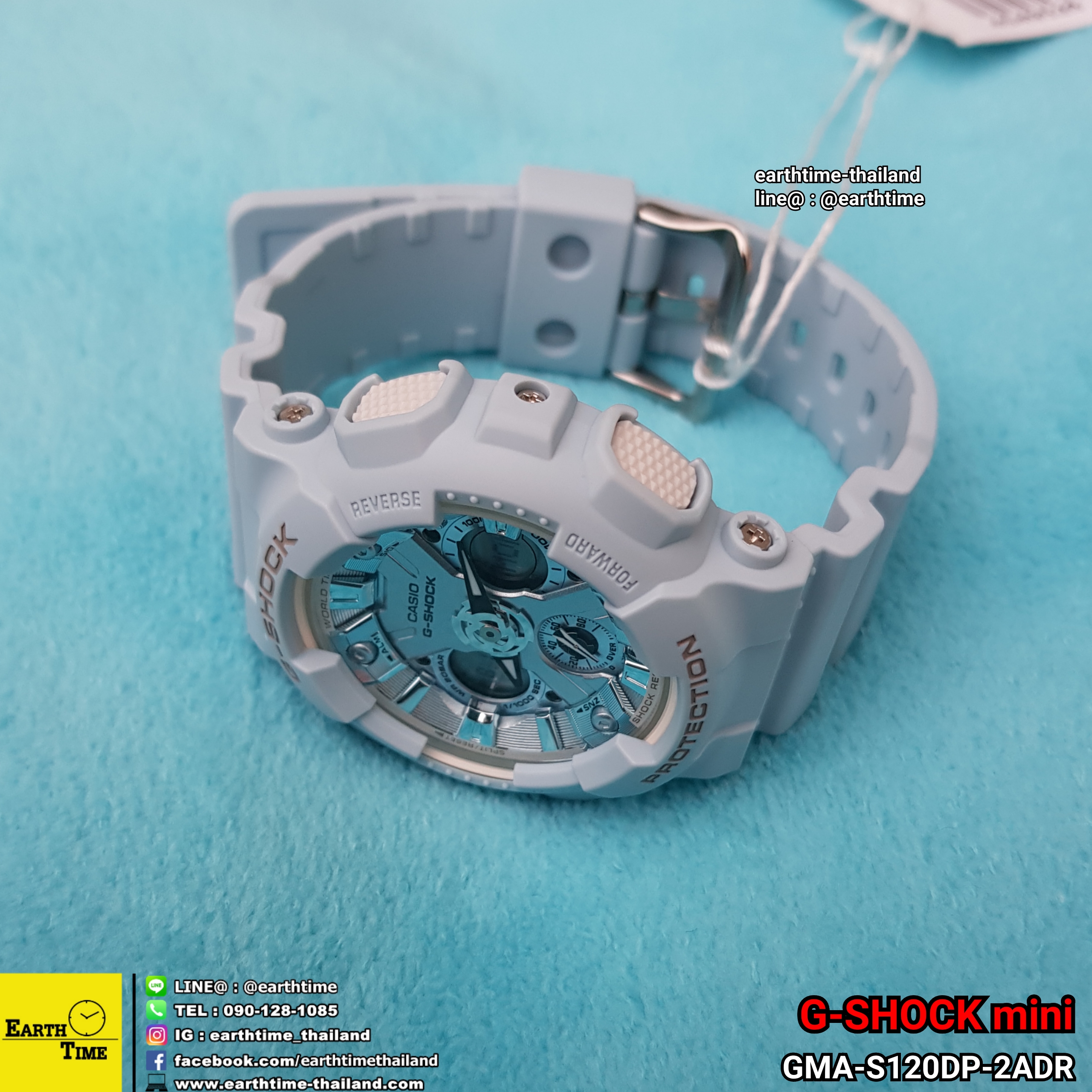 G-ShockMini Pastel Series ของใหม่แท้100% รับประกัน 1 ปี GMA-S120DP-2ADR