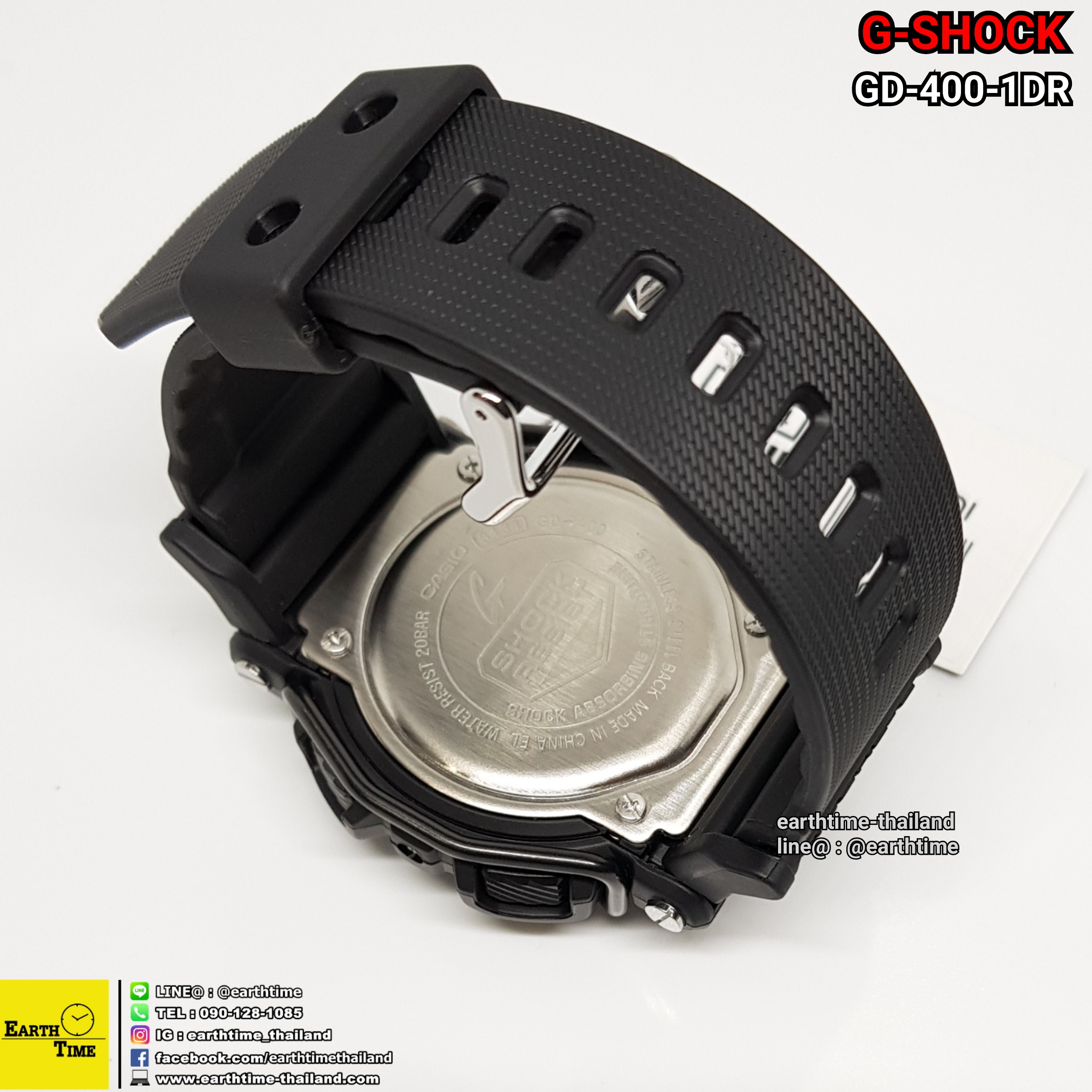 G-Shock ของใหม่แท้100% รับประกัน 1 ปี GD-400-1DR