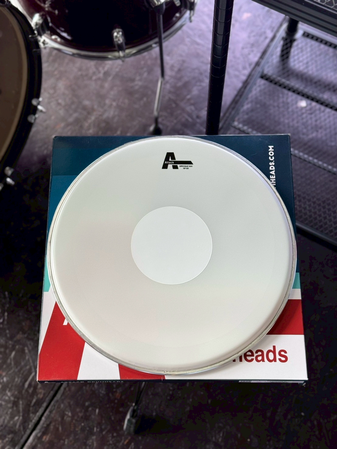 Designed in USA | หนังกลอง Attack DHA14BB-D Heavey Coated Blas ขนาด 14 นิ้ว หนังกลองสแนร์ สองชั้น หนา 10x2 มิล วัสดุพิเศษ Dynaflex