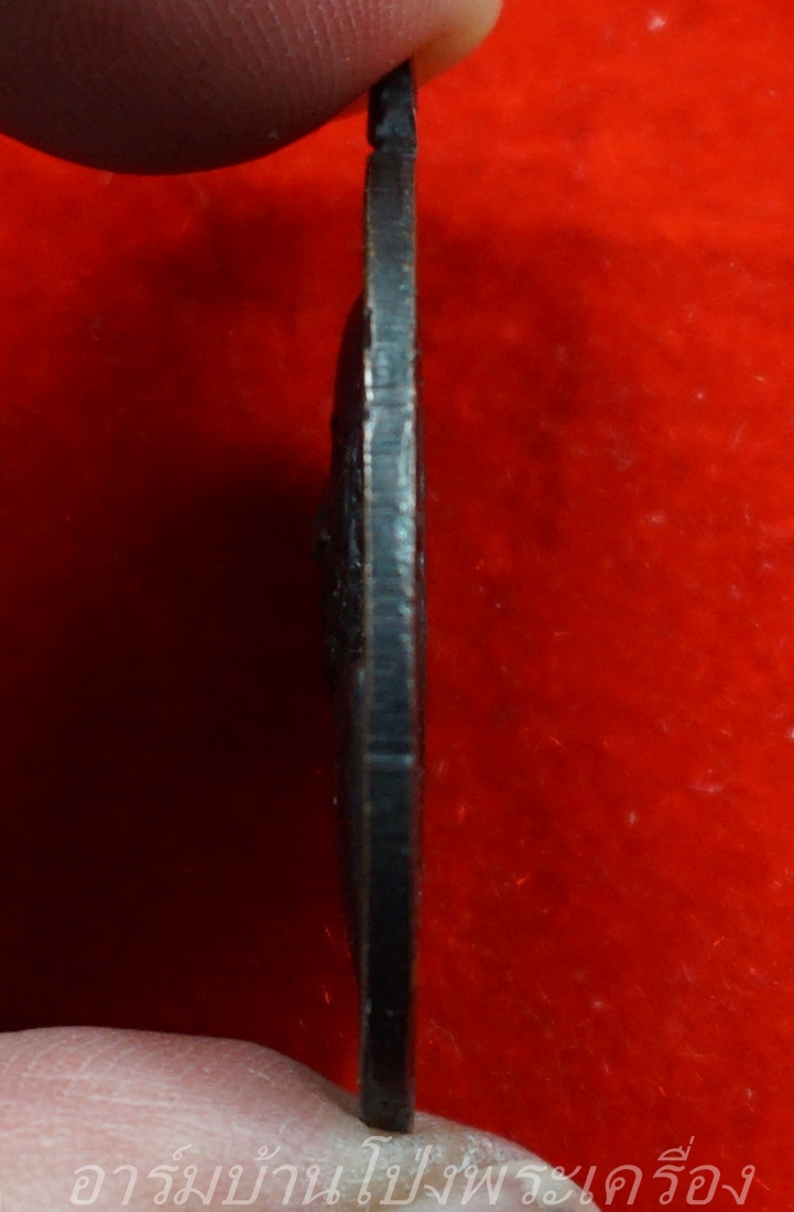 หลวงพ่อเม้ย วัดลาดเมธังกร อายุ๘๐ปี เนื้อทองแดงรมดำ(องค์ที่6)