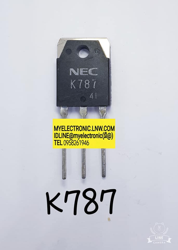 ขาย 2SK787ตัวถังTO247ยี่ห้อNEC ราคาตัวละบาท