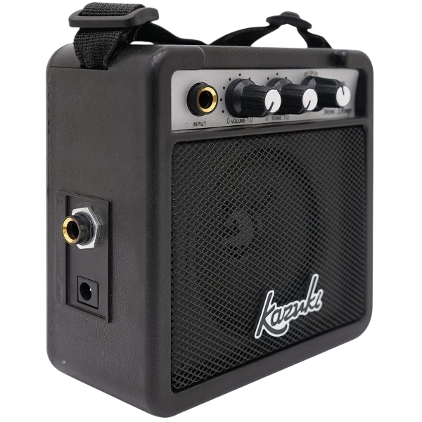 Kazuki MINI5 แอมป์กีต้าร์ไฟฟ้า 5 วัตต์ มีเอฟเฟ็กเสียงแตก ขนาดพหพา เลือกสี