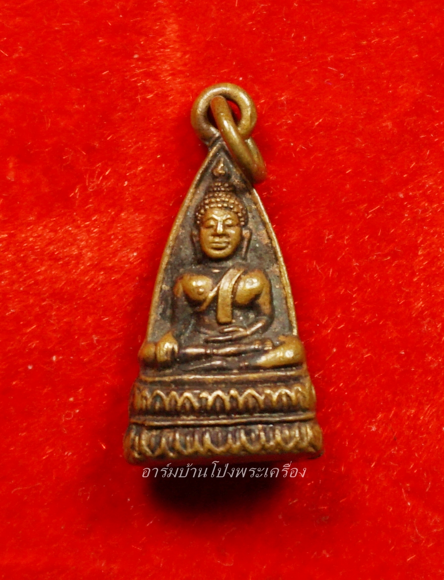 หลวงพ่ออินทร์ วัดโบสถ์ พระชัยวัฒน์ เนื้อฝาบาตร(องค์ที่1)