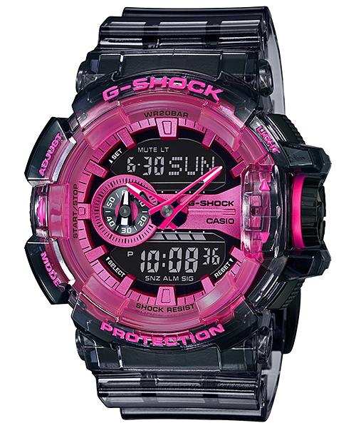 G-Shock Clear Skeleton Series ของใหม่แท้100% รับประกัน 1 ปี GA-400SK-1A4DR