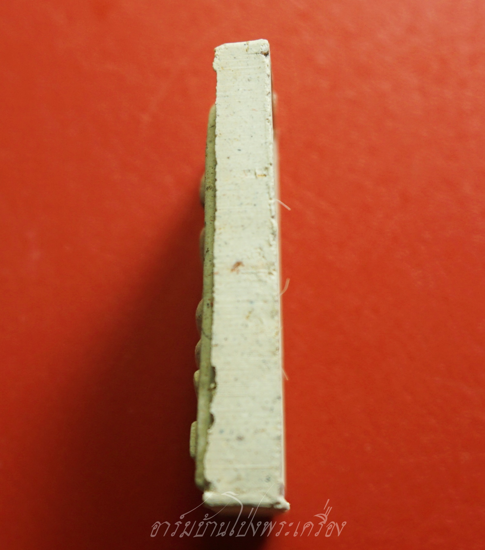 หลวงปู่แผ้ว วัดรางหมัน สมเด็จ รุ่นไตรมาส ปี๒๕๕๑ มวลสารผงพุทธคุณและเกศาหลวงปู่(องค์ที่5)