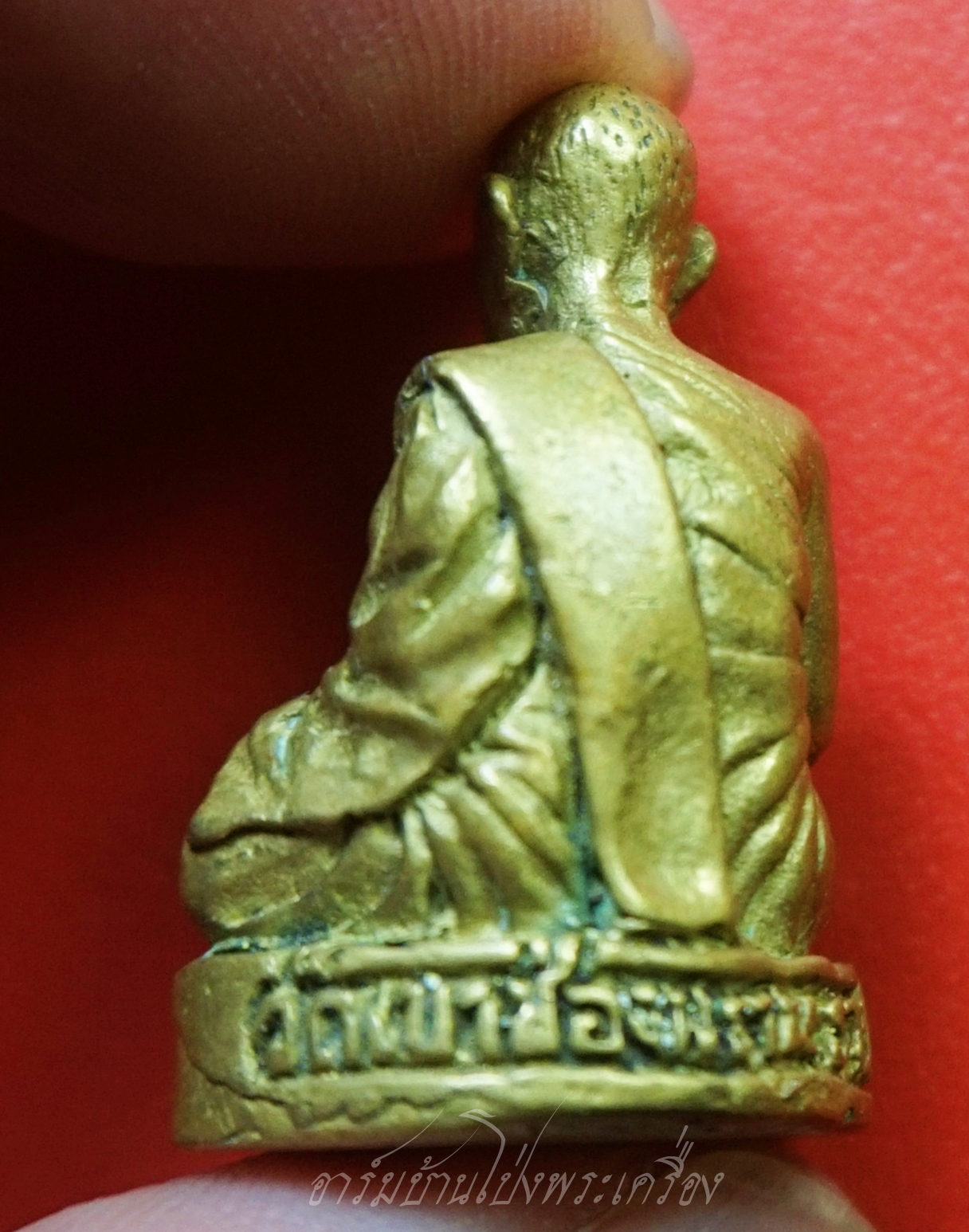 หลวงปู่ต๊ะ วัดเขาช่องพราน รูปหล่อ เนื้อฝาบาตร(องค์ที่1)