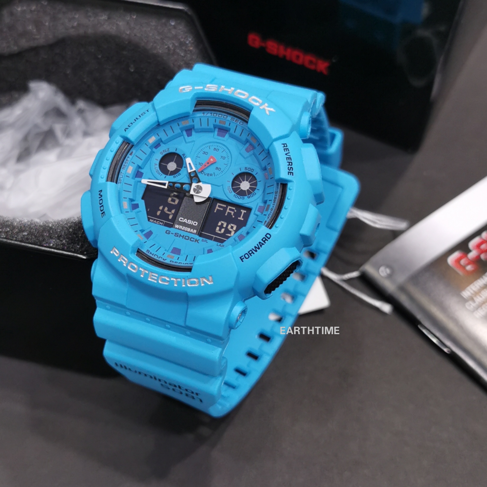 G-Shock ของใหม่แท้100% รับประกัน 1 ปี GA-100RS-2ADR