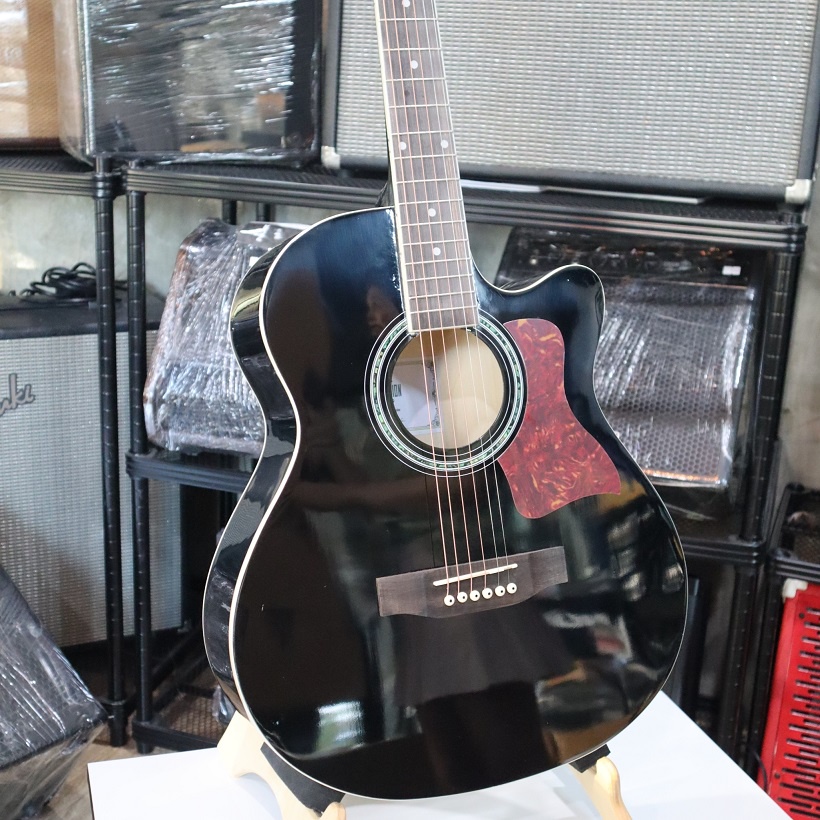 Passion กีต้าร์โปร่ง รุ่น APS-408C สีดำ ขนาด 40 นิ้ว