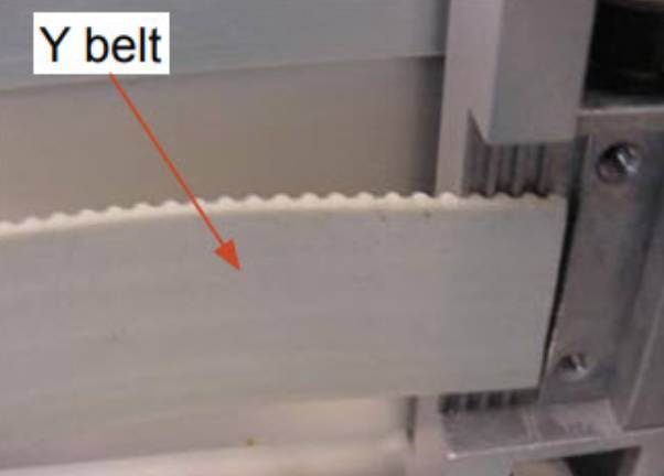 Graphtec belt-005w Graphtec fc8000 สายพานสีขาว มอเตอร์หมุนหัวจับใบมีด เครื่องตัดสติ๊กเกอร์ FC8000 หน้าตัด 160cm สายพานขนาด ก.30มม. ย. 4ม.