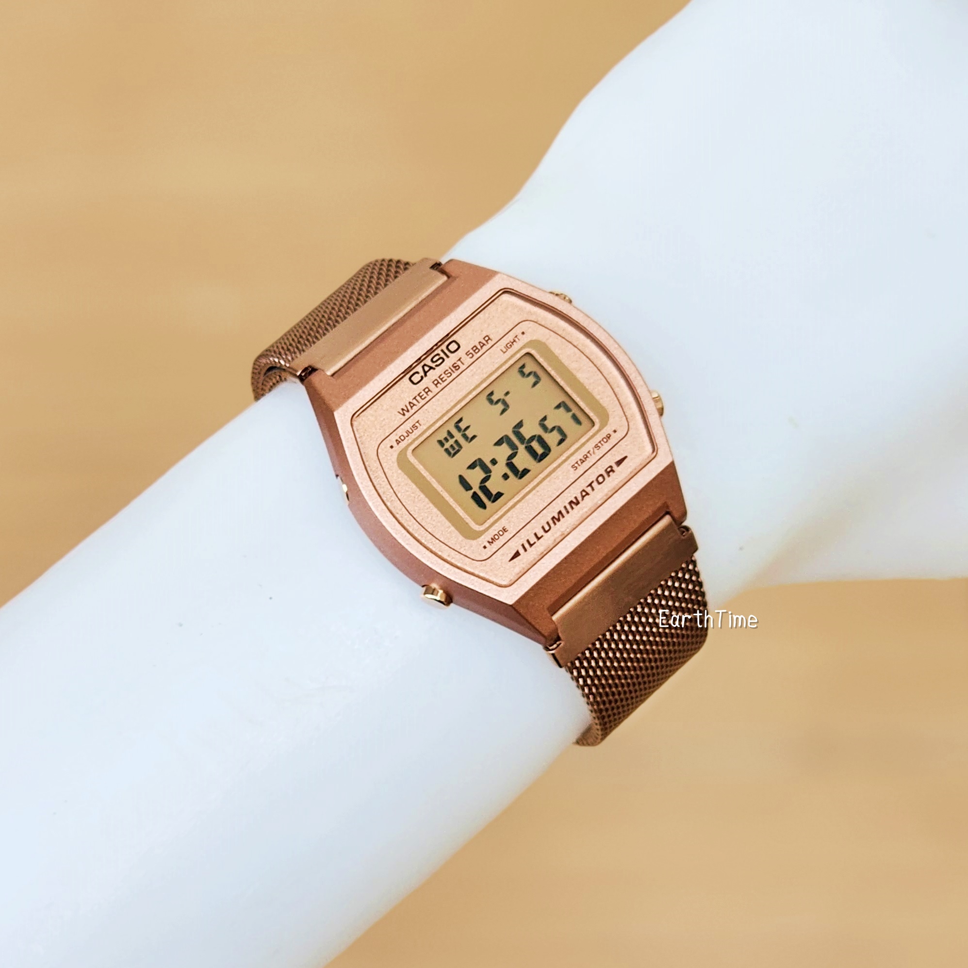 CASIO รุ่น B640WMR-5A DATA BANK DIGITAL