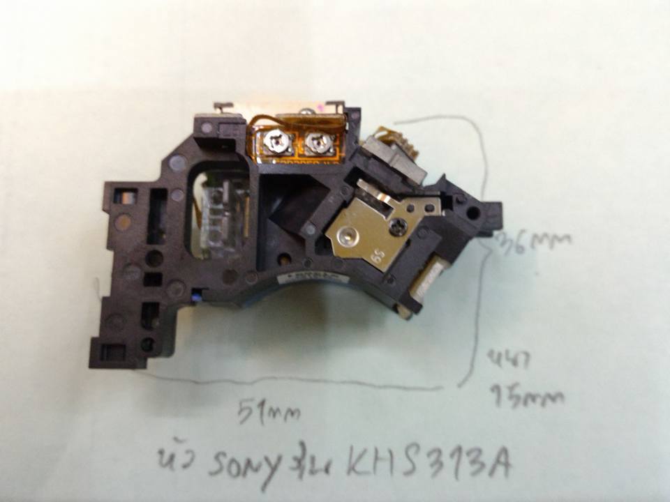หัวDVD SONYรุ่นKHS-313AAAราคาหัวล่ะ,ราคาตัวล่ะ
