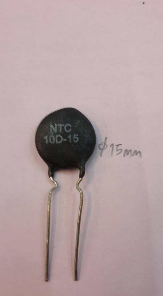 NTC10D-15NTCตัวสีดำขนาดเส้นผ่านศูนย์กลาง15mm