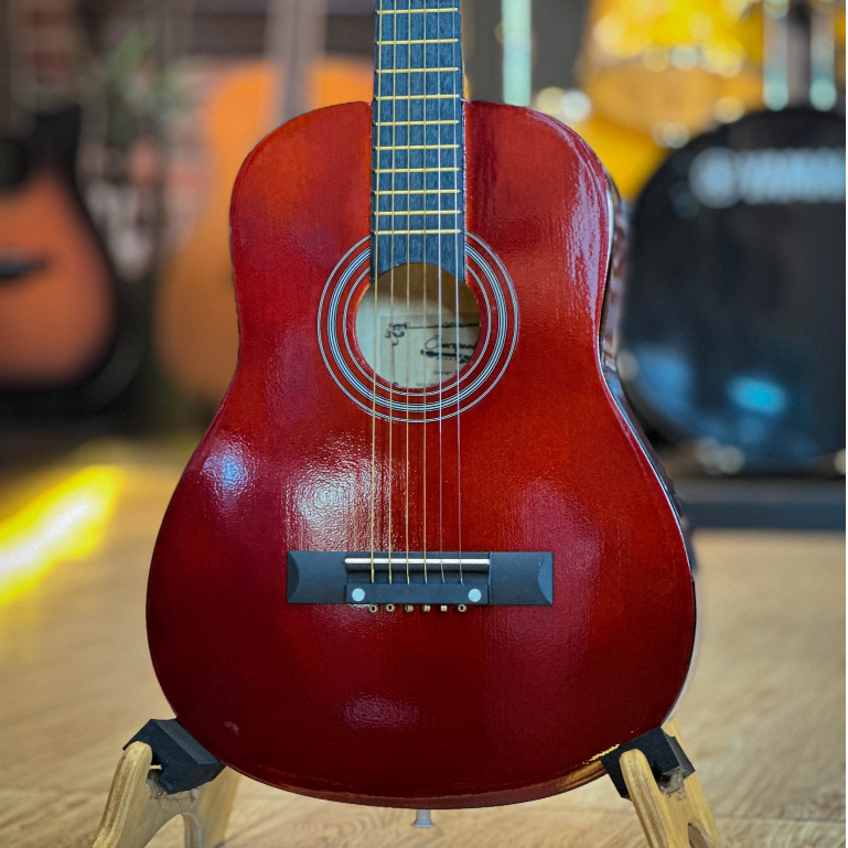 [รุ่นขายดี!!🔥] Overspeed กีต้าร์โปร่ง baby ขนาด 30 นิ้ว พกพาง่าย เลือกสีได้ กีตาร์โปร่ง ✅ พร้อมเซตของแถม