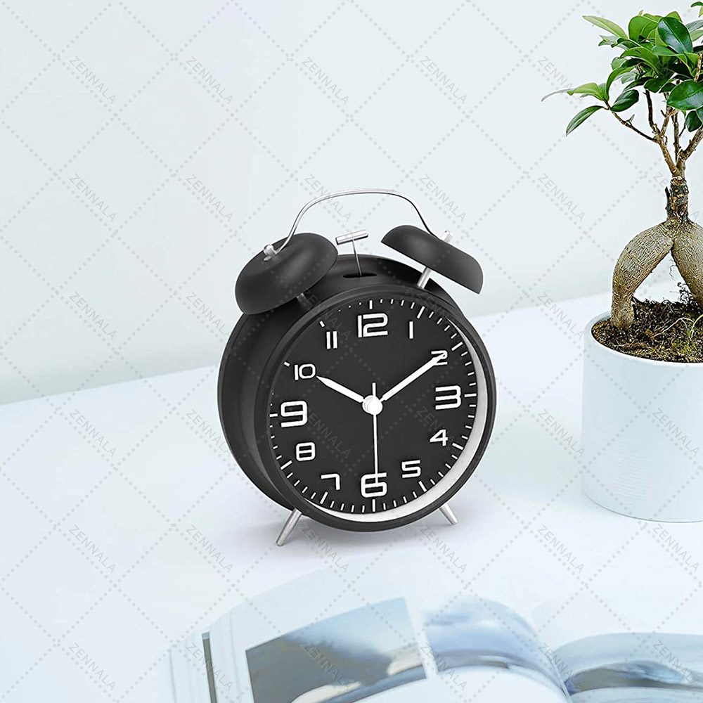 กล้องนาฬิกาปลุก สีดำ IP CAM HD WIFI