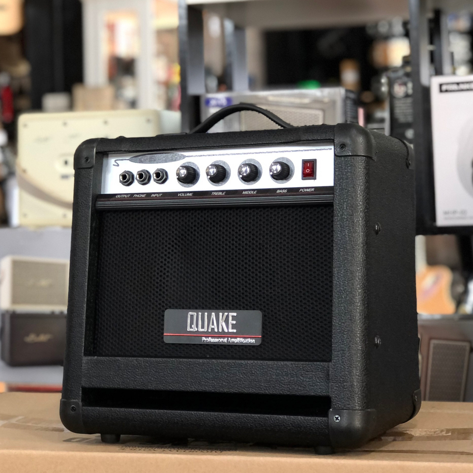 QUAKE แอมป์เบส รุ่น GB-15 ขนาด 15 วัตต์ ดอกลำโพง 6.5 นิ้ว