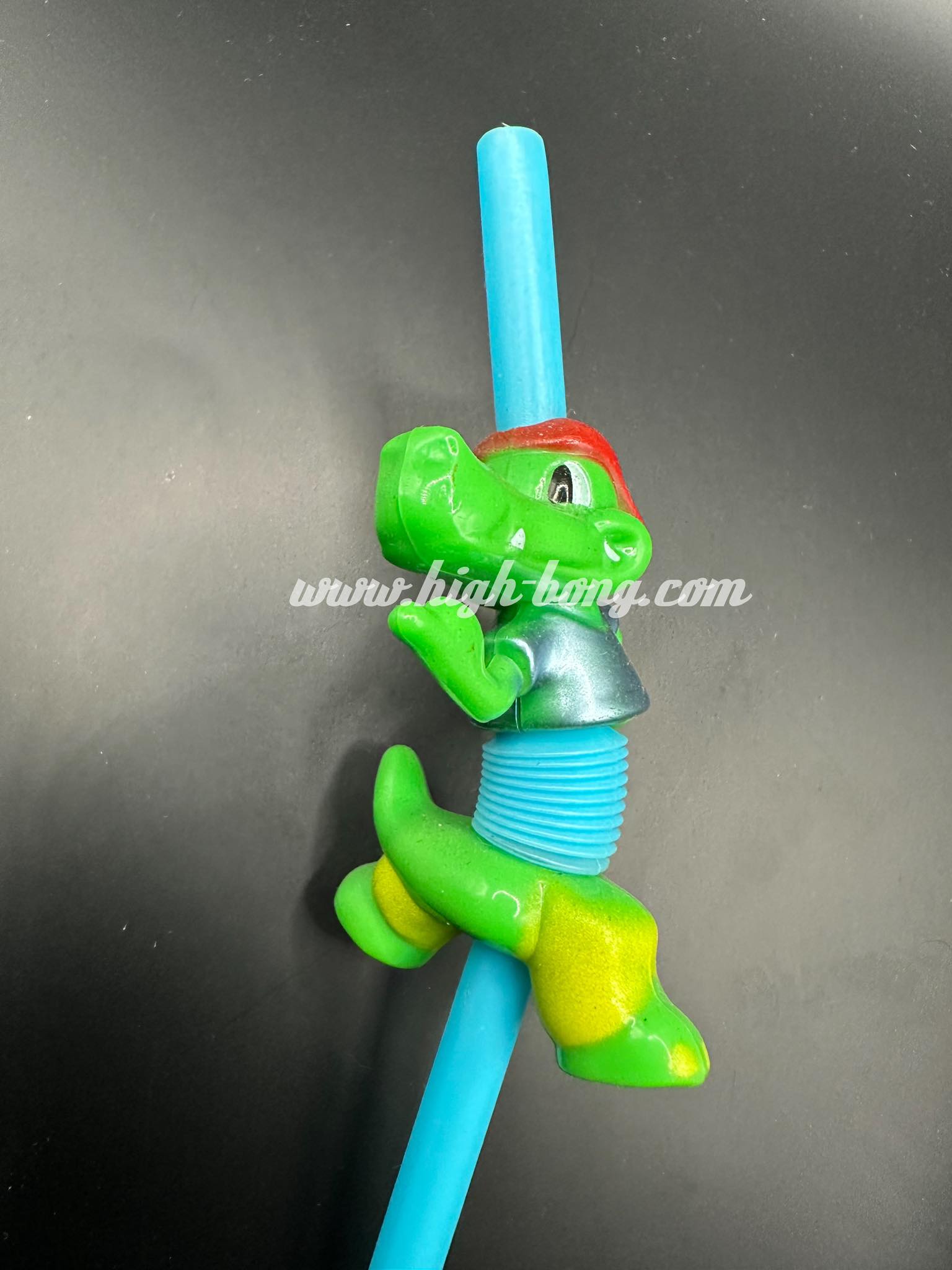 หลอดยืดหยุ่นหักงอได้ลายการ์ตูน(22 cm.)