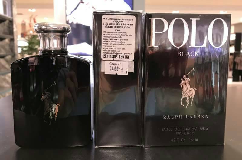 น้ำหอม Polo Black EDT 125ml. น้ำหอมแท้ 100%