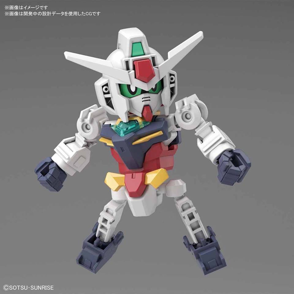 (Bandai) SD GUNDAM CROSS SILHOUETTE SDCS Earthree Gundam