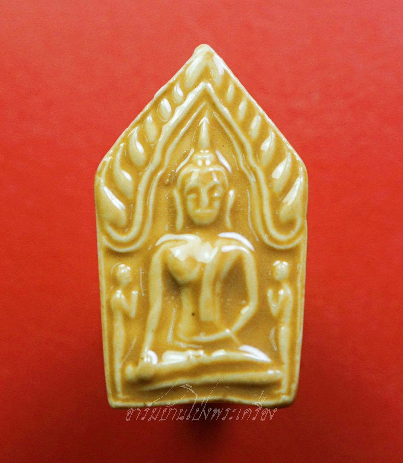 พระขุนแผนเคลือบ มหาเสน่ห์ วัดพนัญเชิง(กรุงเก่า) จ.อยุธยา ปี๒๕๔๐(องค์ที่1)