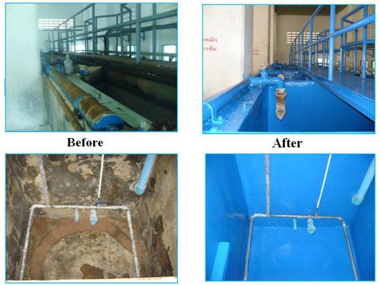 จิน(0875413514) นำเข้า-จำหน่าย BAUER EVERCOAT 308 (อีพ็อกซี่เซรามิค ทาบ่อน้ำดื่มได้)ทาเคลือบโลหะและคอนกรีตเพื่อป้องกันสนิม ป้องกันกัดกร่อนความชื้นสารเคมี น้ำเค็ม หรือ ป้องกันไอทะเล