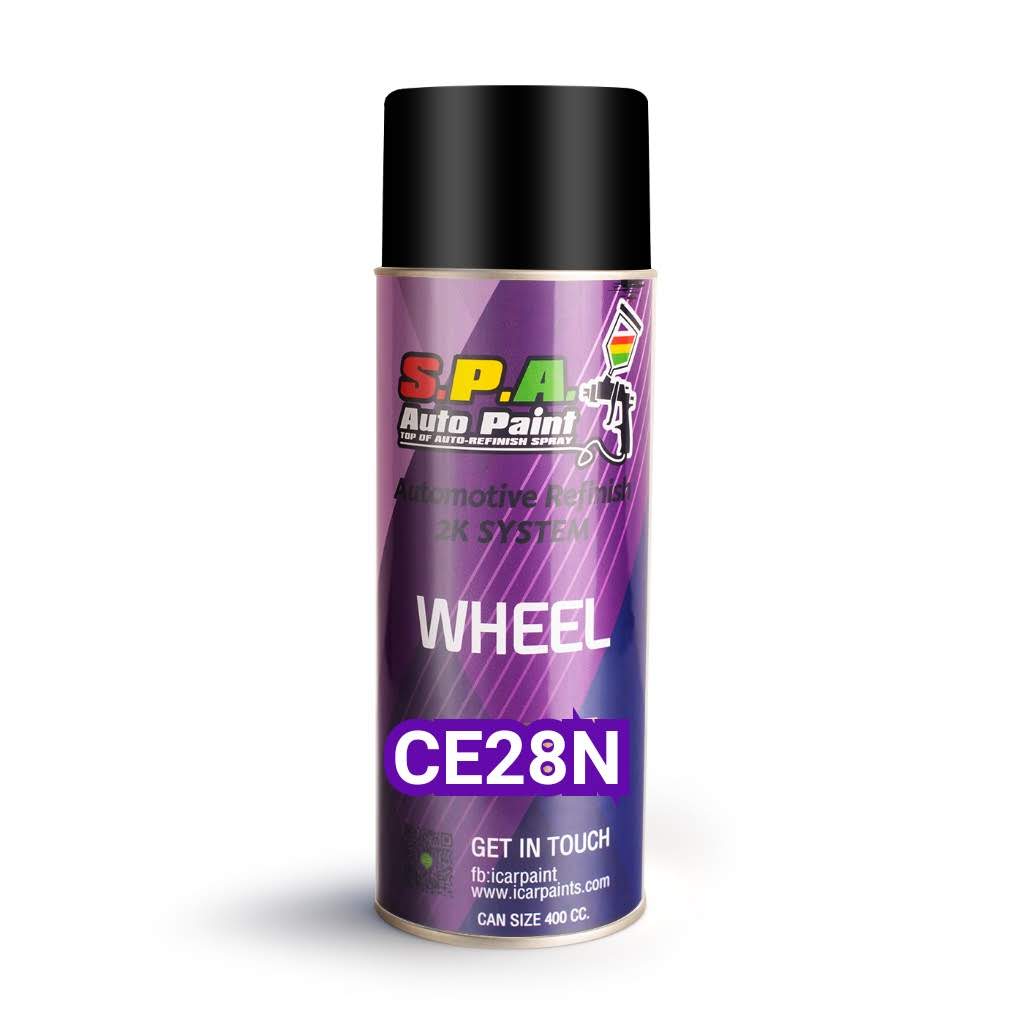 สีสเปรย์พ่นล้อแมกซ์ S.P.A. CE28N Gold 28 Titanium Pearl