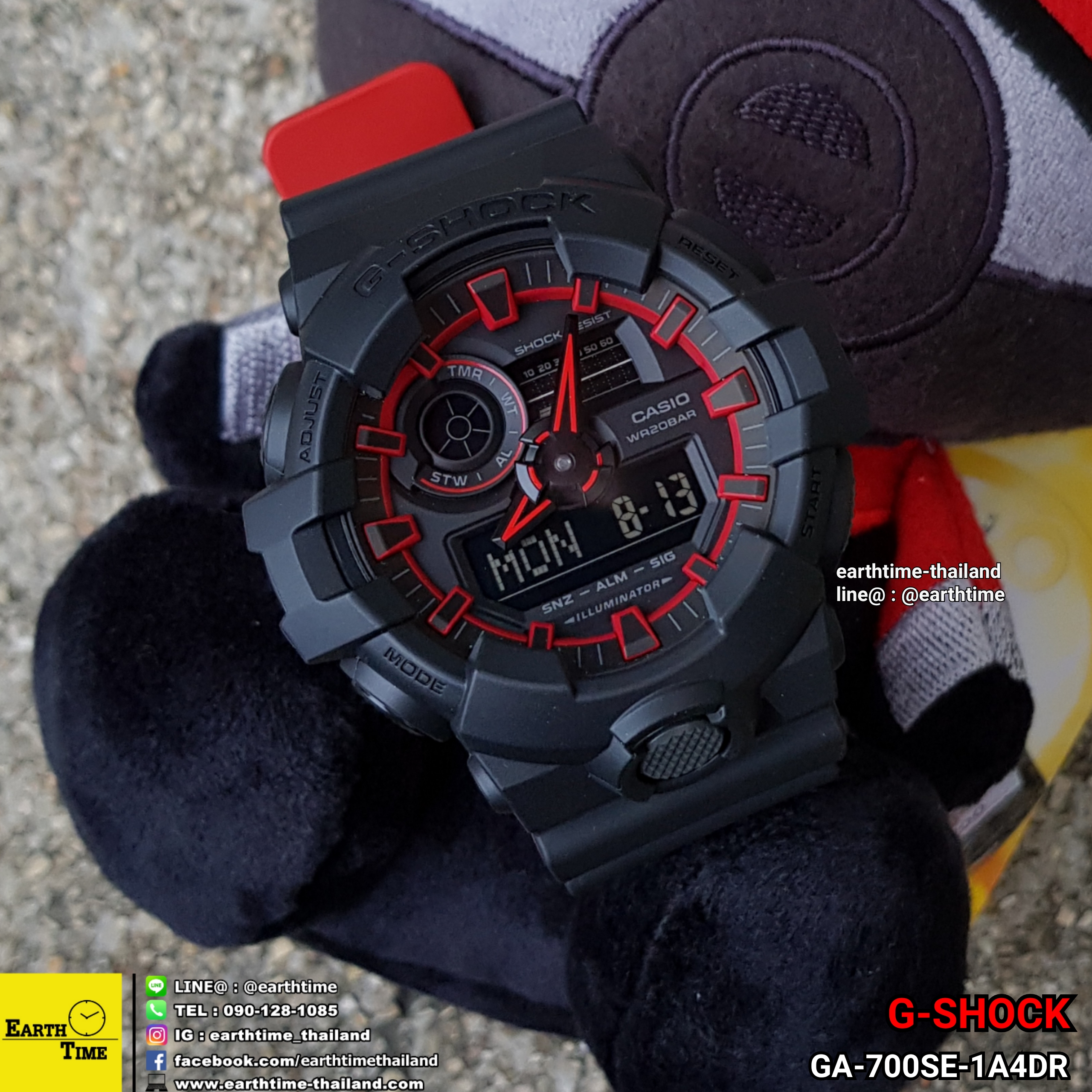 G-Shock ของใหม่แท้100% รับประกัน 1 ปี GA-700SE-1A4DR