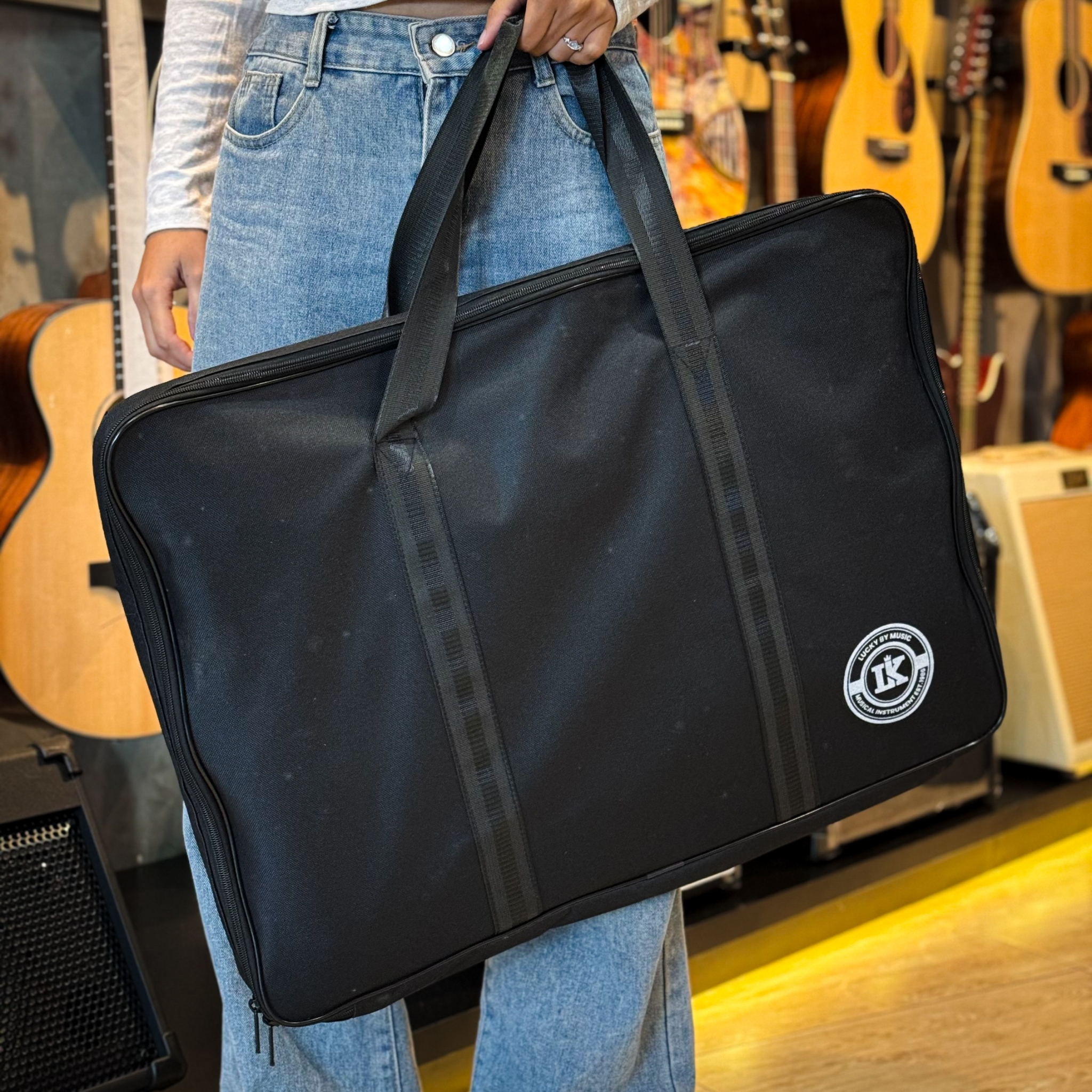 Lucky เบลไลล่า 27 คีย์ เบลไลลา (Bell lyra) พร้อม กระเป๋า สายสะพายหนัง ไม้ตี ครบชุดพร้อมใช้งาน