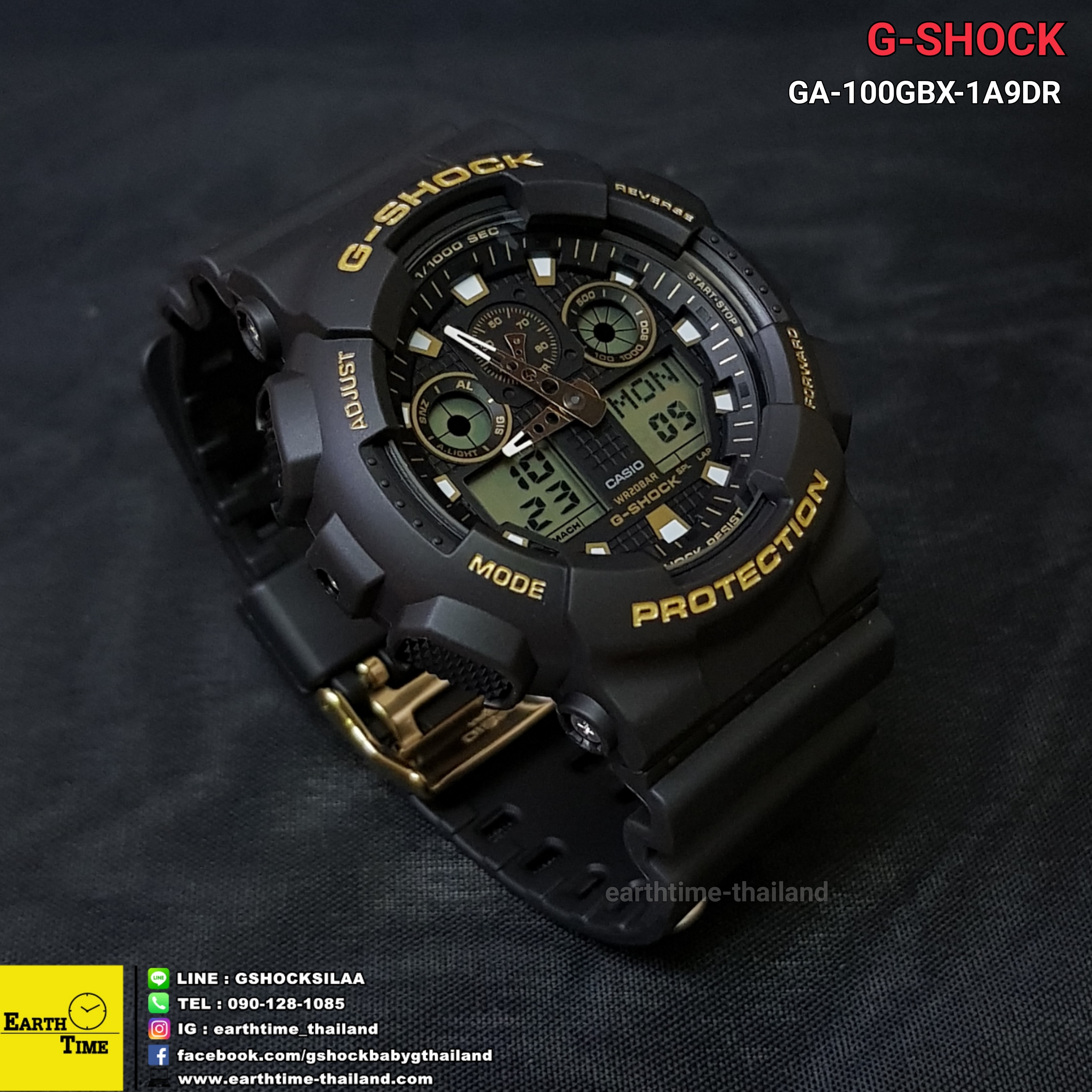 GA-100GBX-1A9 l G-Shock Rose Gold & Gold Series l G-SHOCK
