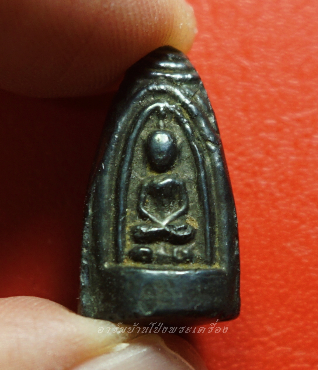 พระครูหัน วัดสระตะโก พรหมสามหน้า เนื้อเมฆพัตร(องค์ที่1)